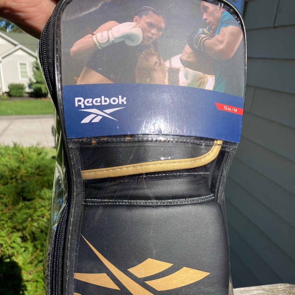 Reebok boxing gloves